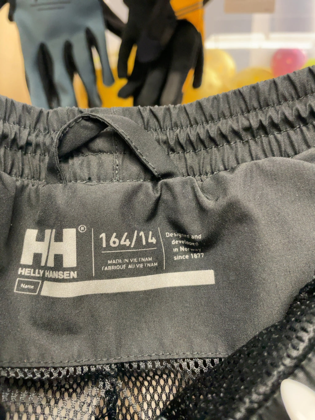 Helly Hansen Rain Pants Size 164/14 Black
