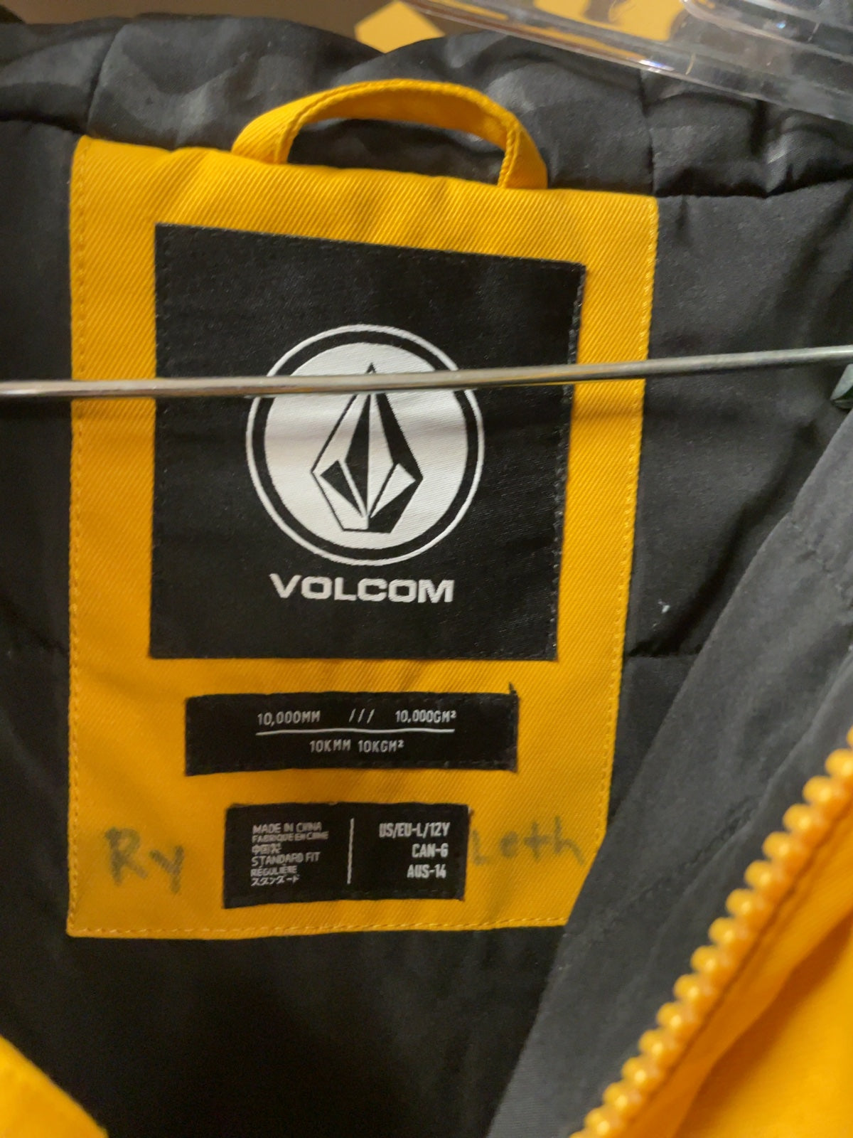 Volcom US/EU-L/12Y Hooded Ski Snowboard Jacket
