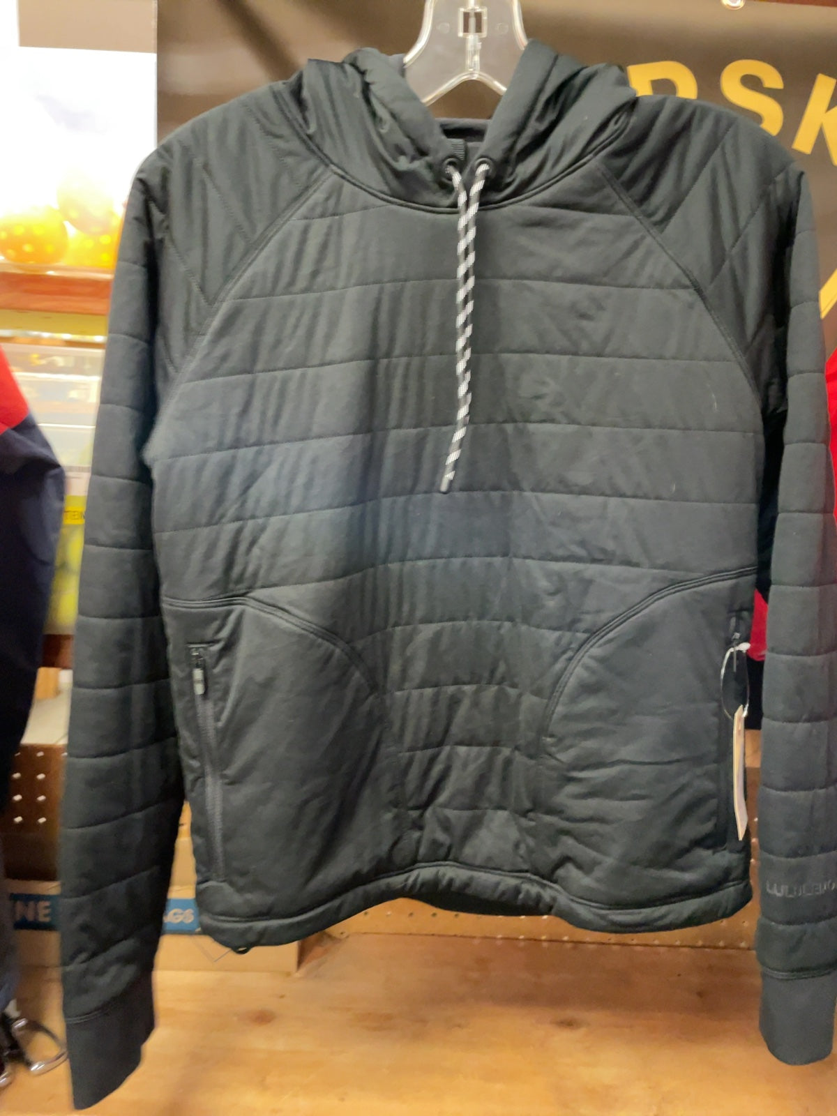 lululemon Size 6 Quilted Pullover Hoodie Jacket