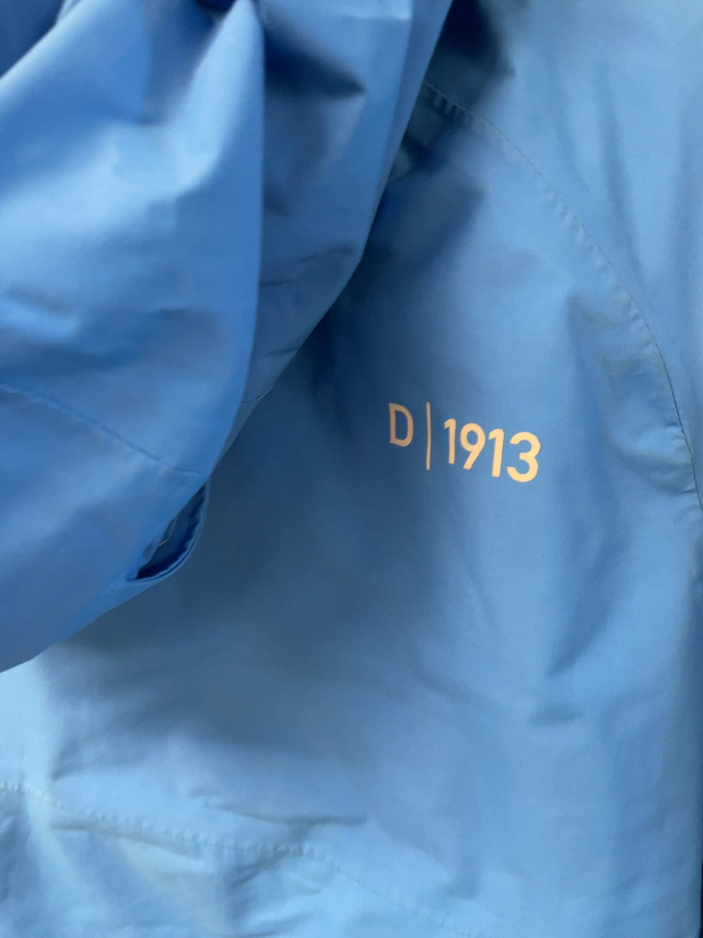Didriksons STORMsystem Rain Jacket Size EU 38 Blue