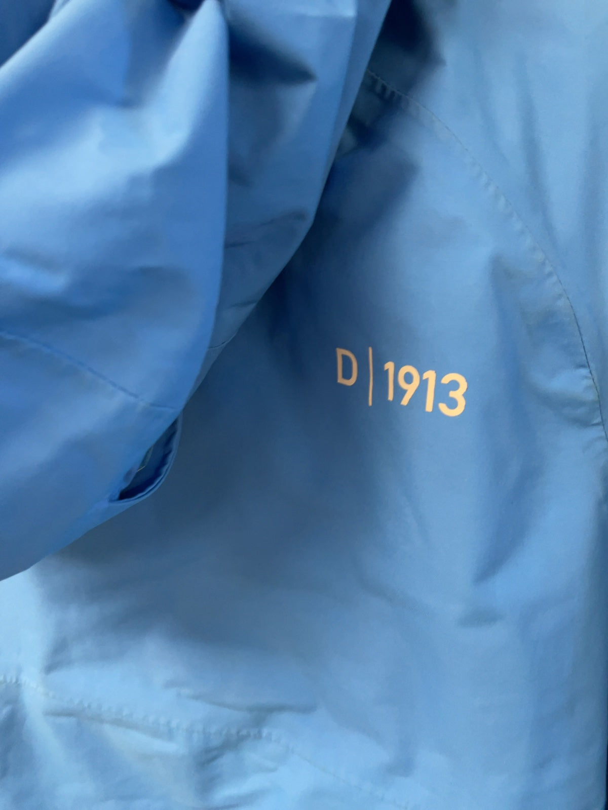 Didriksons STORMsystem Rain Jacket Size EU 38 Blue