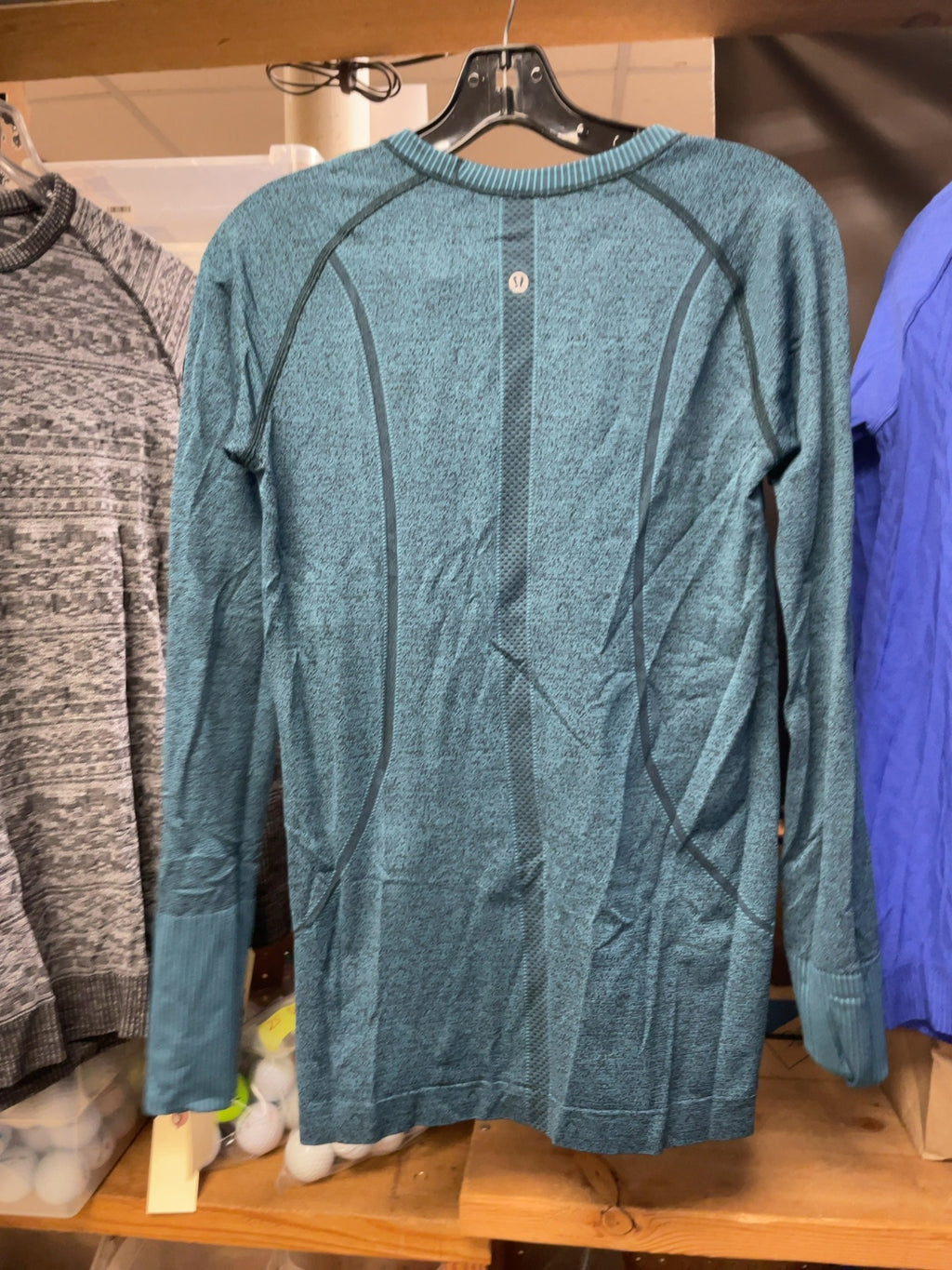 Lululemon Swiftly Tech Long Sleeve Shirt Size 8 Teal