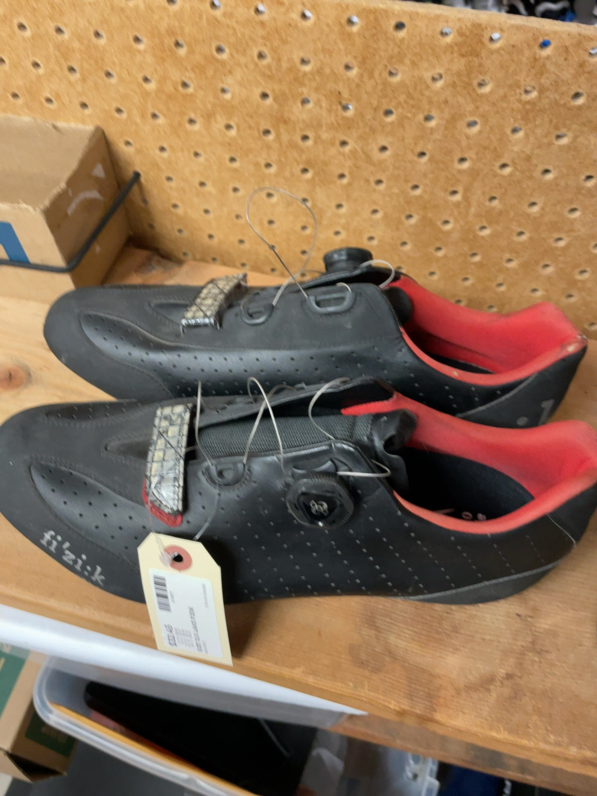Fi'zi:k Boa Road Cycling Shoes Size 12.5 (Lake Insole 45.0 Wide)