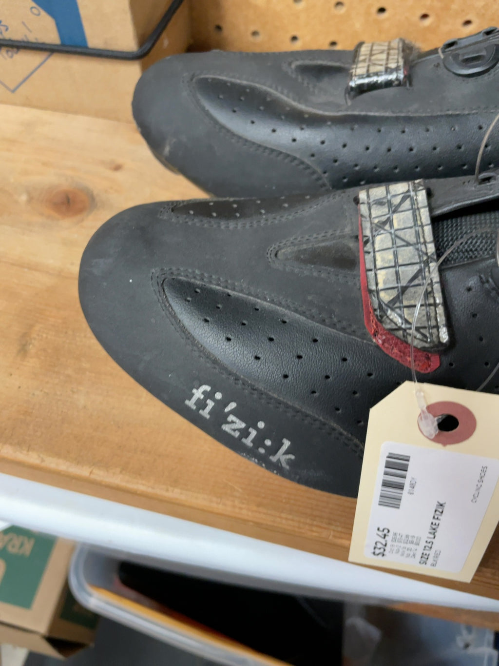 Fi'zi:k Boa Road Cycling Shoes Size 12.5 (Lake Insole 45.0 Wide)