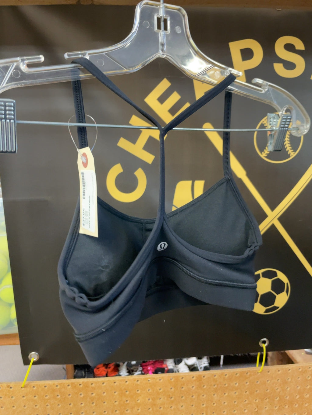 Lululemon Flow Y Bra Size 2 UBC Black