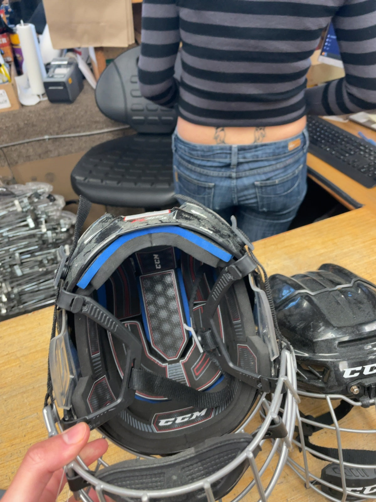 CCM FL3DS Junior Hockey Helmet