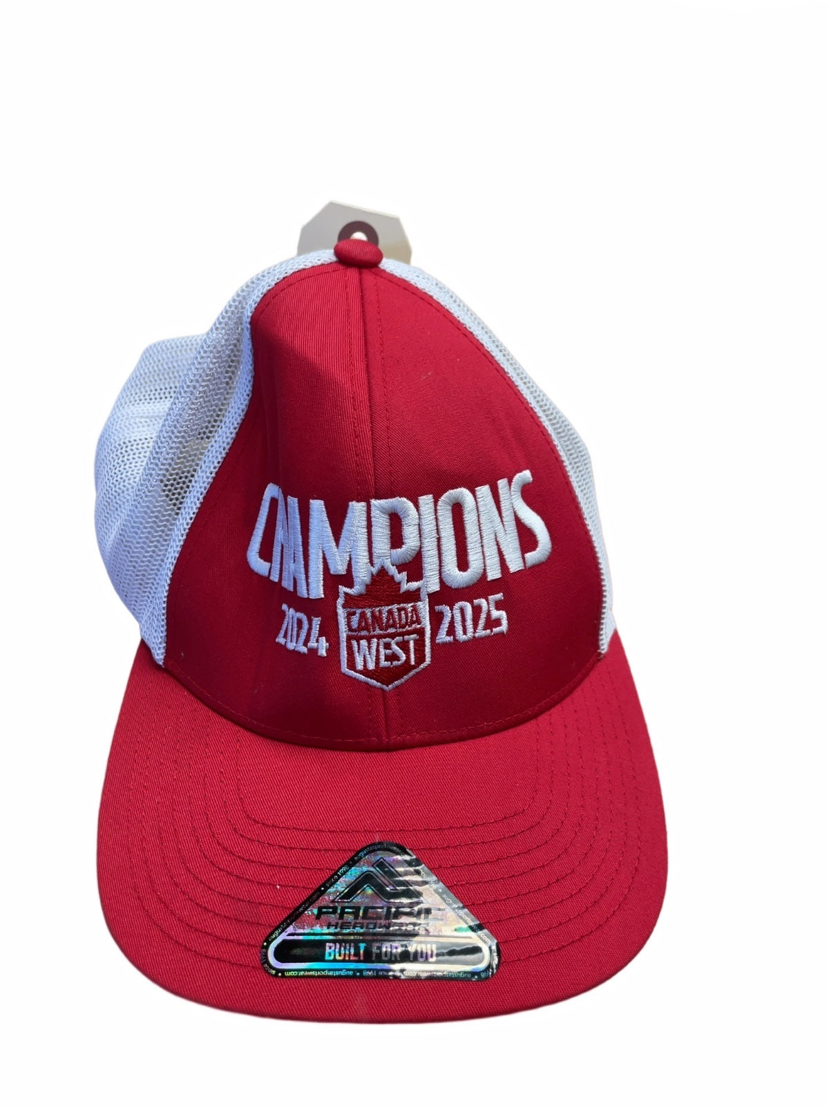 Pacific Headwear Canada West Champions 2024-2025 One Size Trucker Hat
