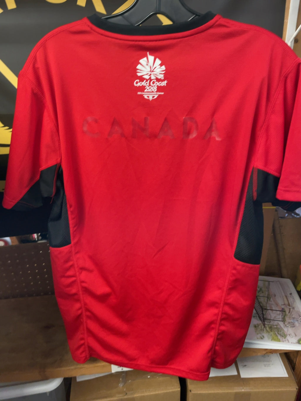 Kukri Gold Coast 2018 Commonwealth Games Canada T-Shirt Size L
