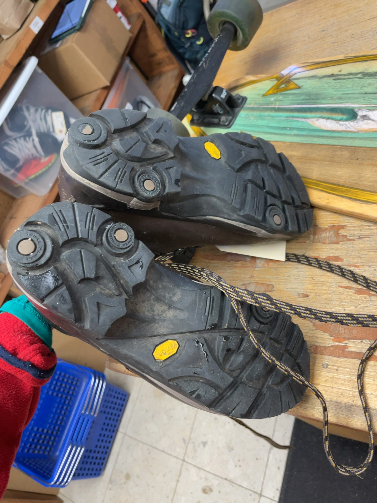 Asolo Leather Hiking Boots Size 8 US