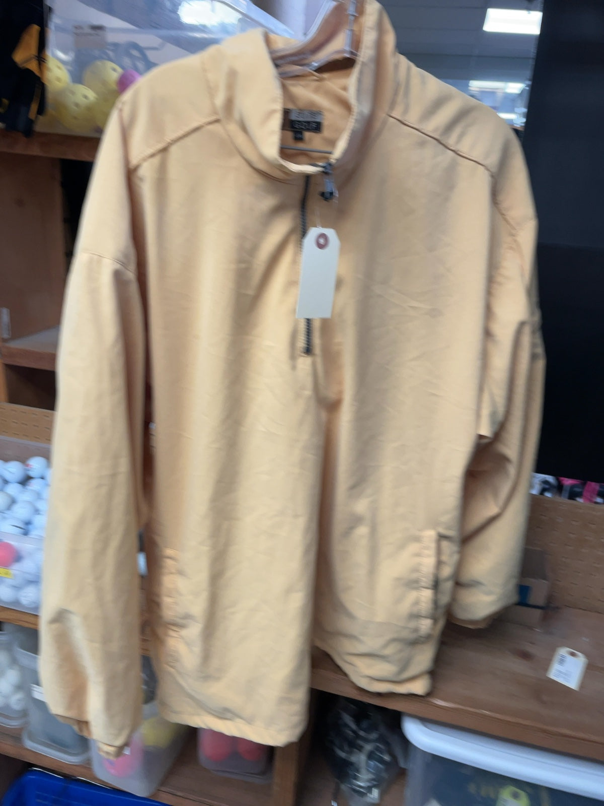 Elite Golf Size L 1/4-Zip Jacket Shell