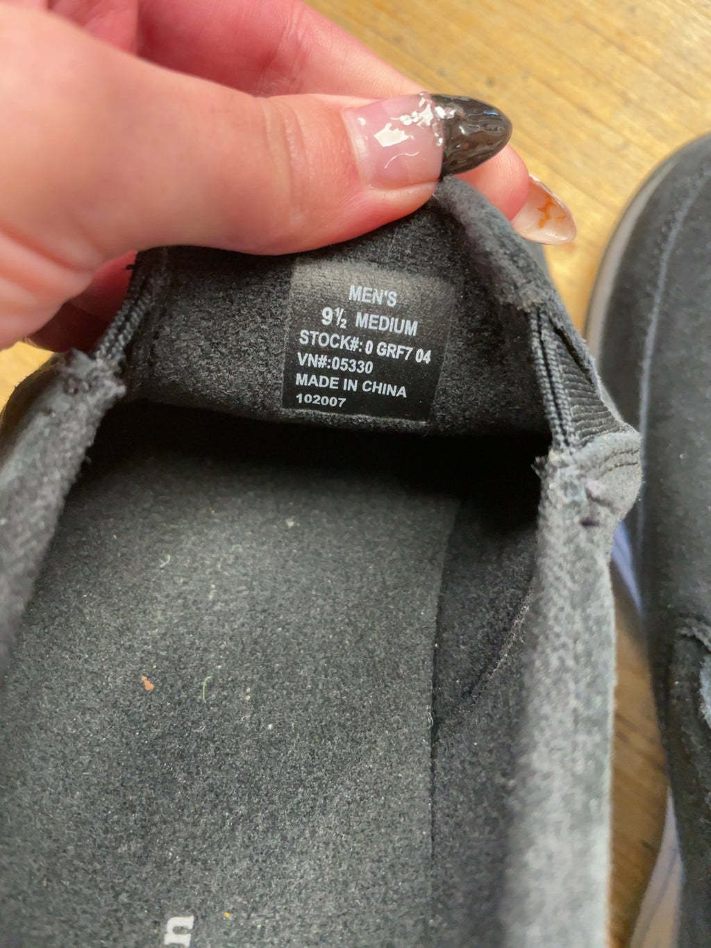 L.L. Bean Size 9.5 Suede Slip-On Shoes