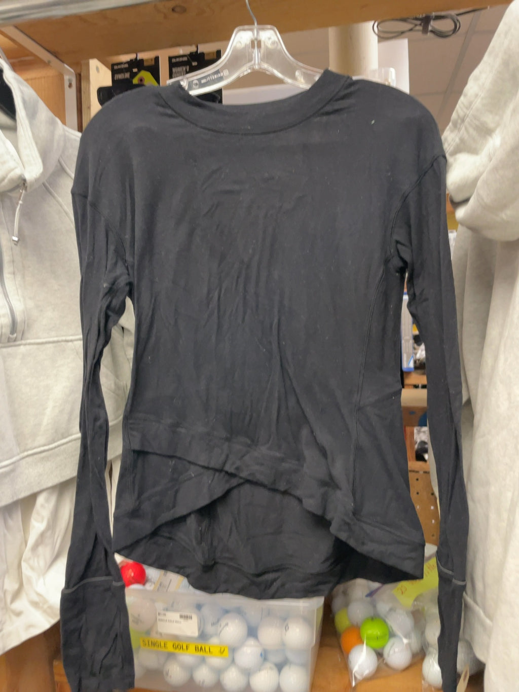 lululemon Size 8 Long Sleeve Top