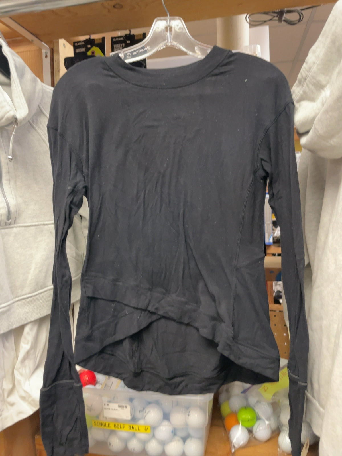 lululemon Size 8 Long Sleeve Top