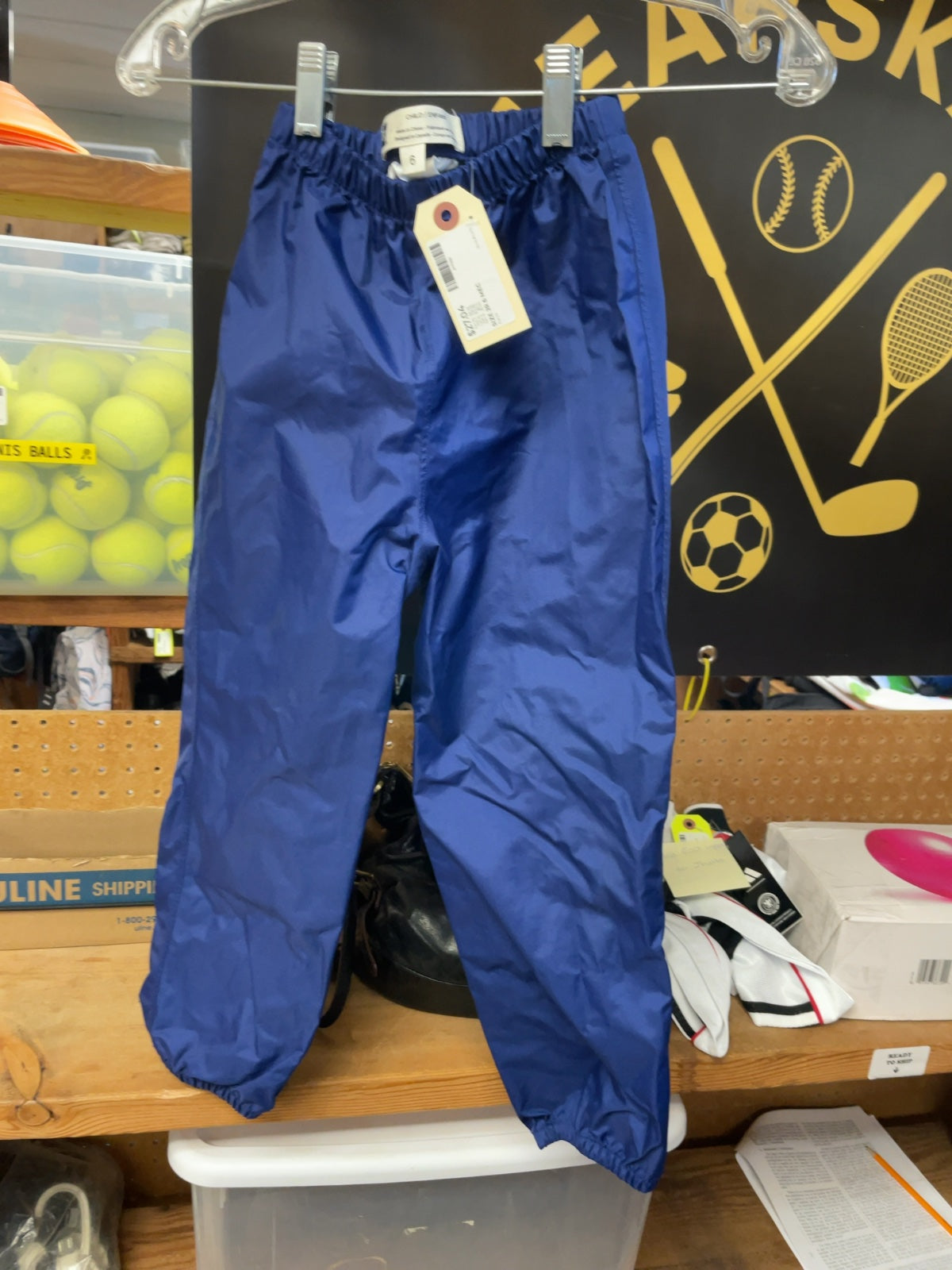 MEC Rain Pants Size 6