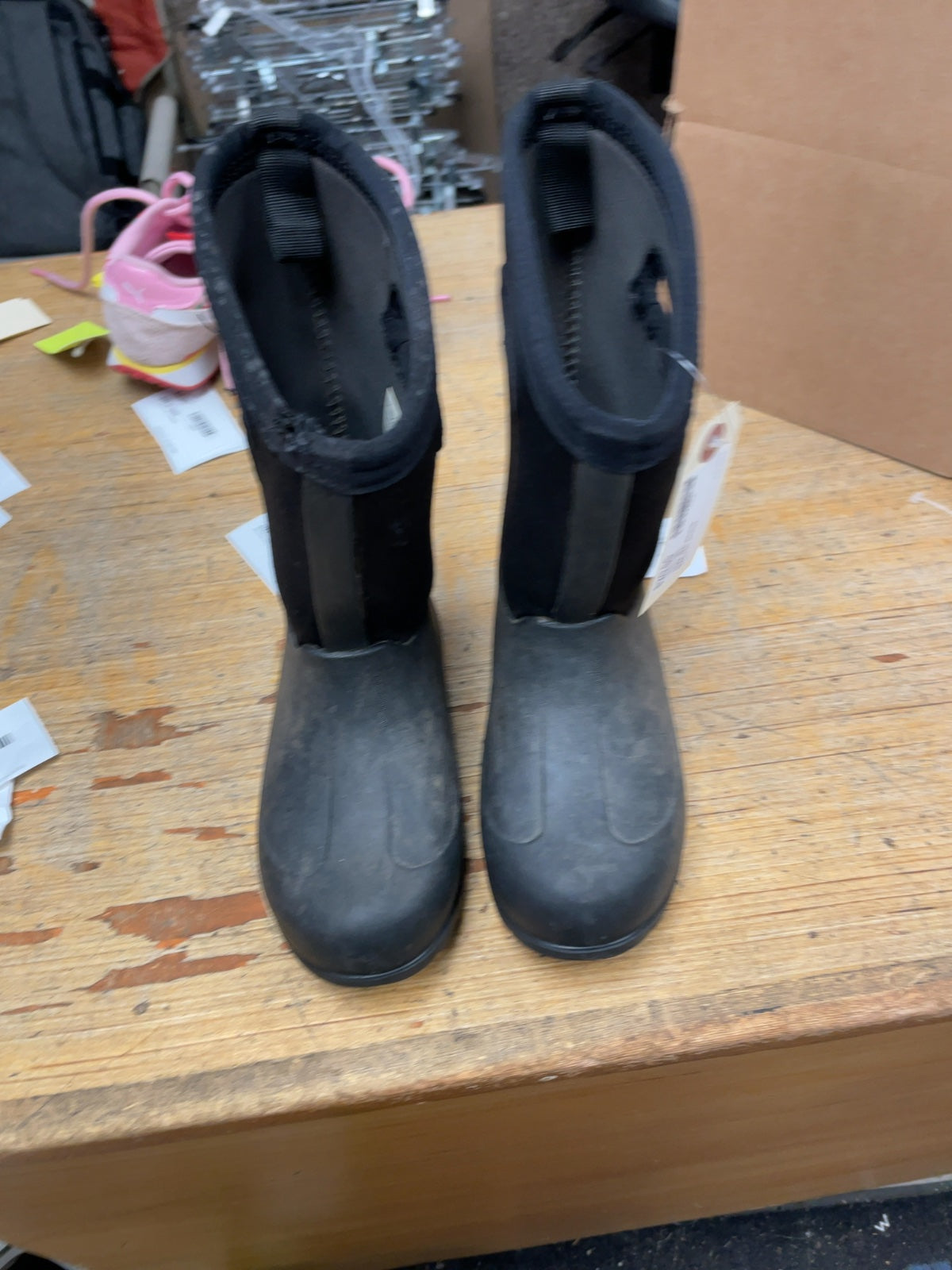 Bogs Classic Insulated Rain Boots Size 12C Black