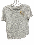 Lululemon Swiftly Tech Short Sleeve Shirt Size 4 White/Grey