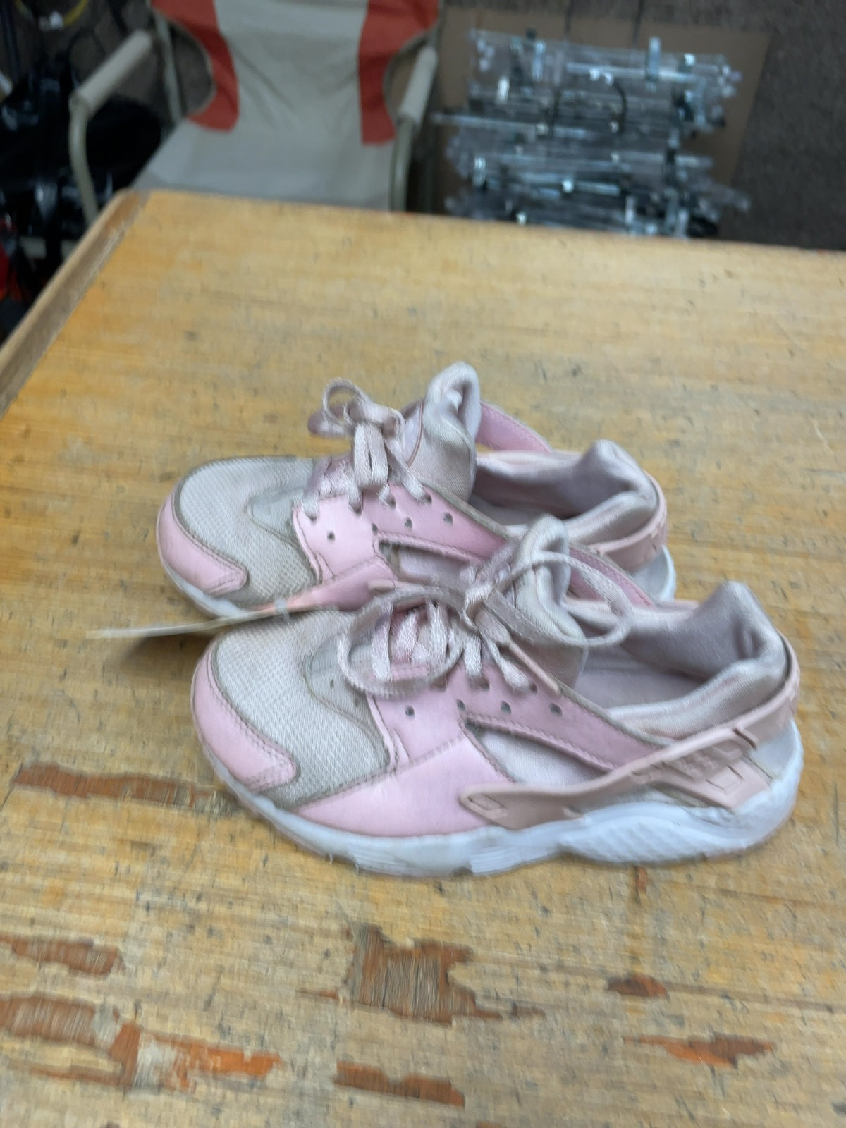 Nike Air Huarache Size 13C Pink Sneakers