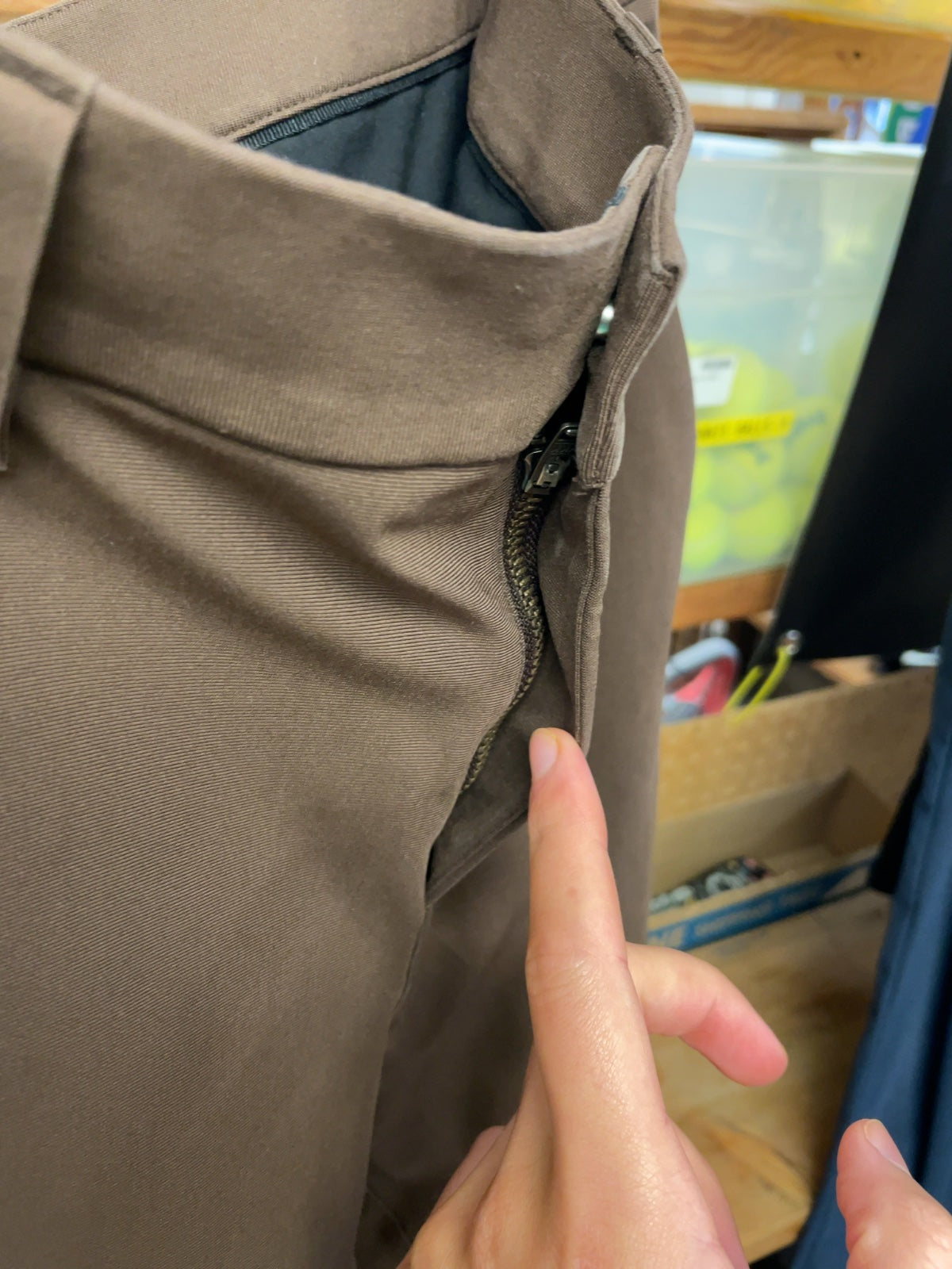 Lululemon Commission Pants Size 33 Brown