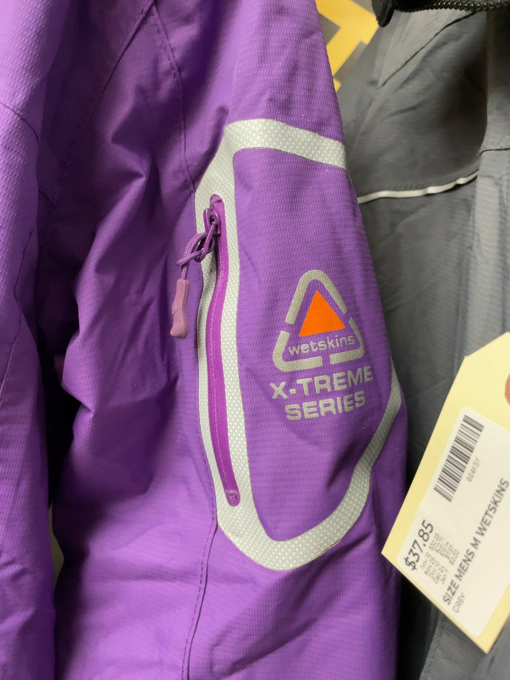 Wetskins X-Treme Series Size Small Hooded Rain Jacket Purple