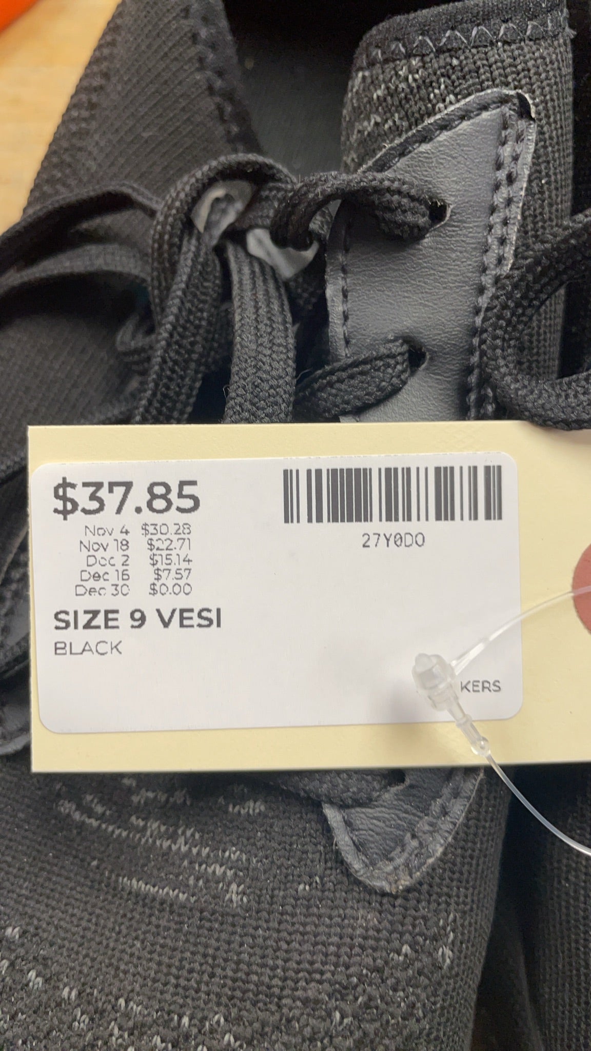 Vessi Weekend Size M9 W10 Waterproof Sneakers