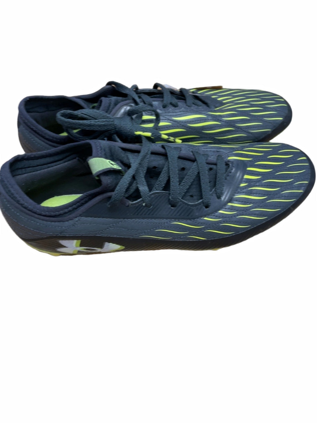 Under Armour Soccer Cleats Size 8 Black/Neon