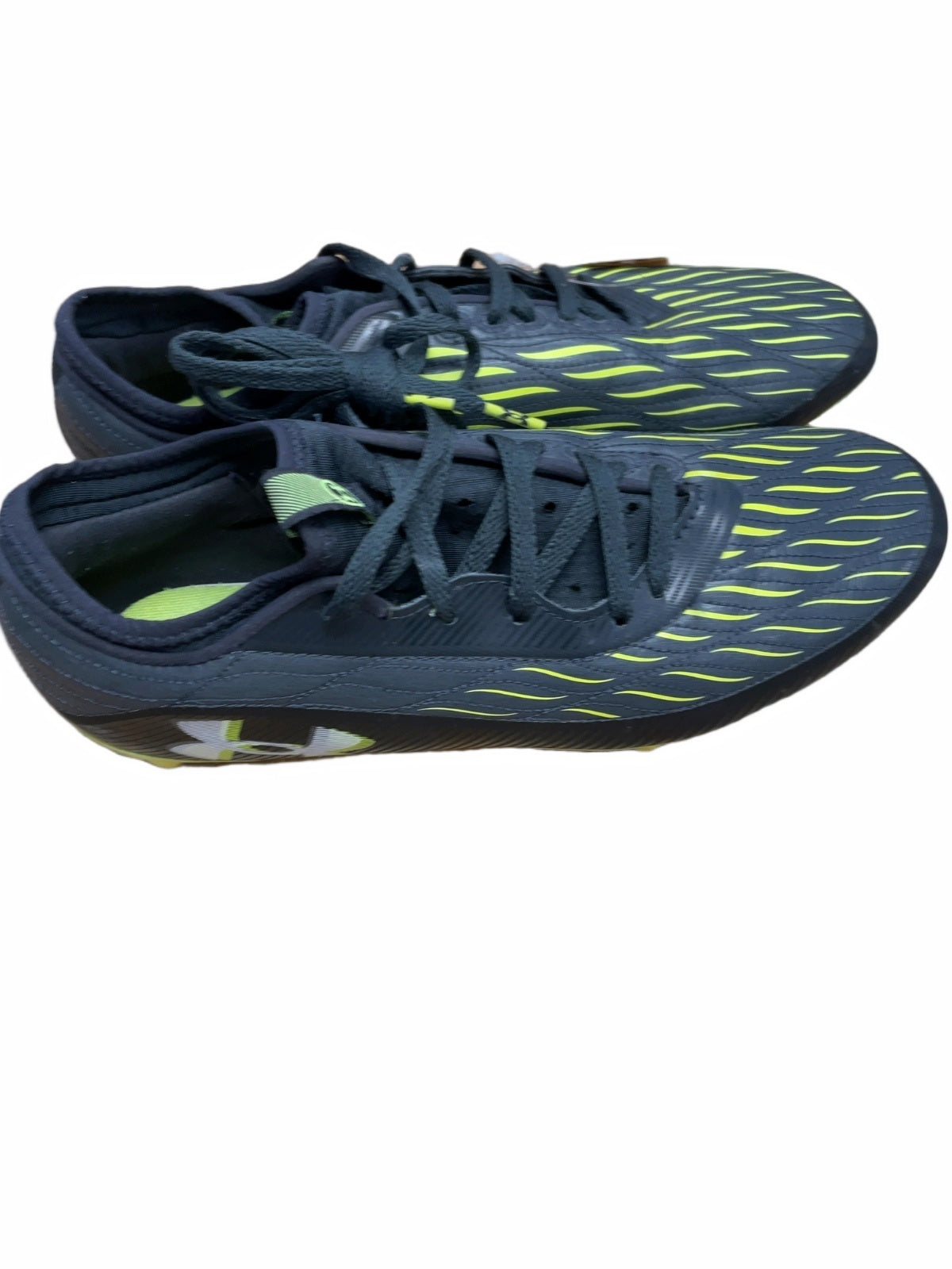 Under Armour Soccer Cleats Size 8 Black/Neon
