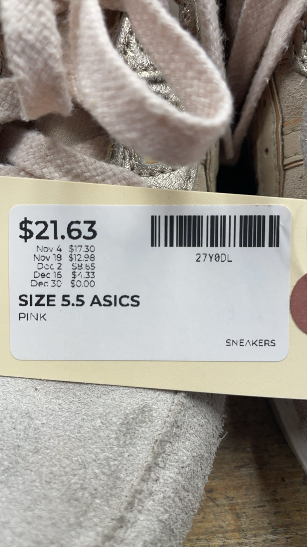 Asics Gel-Lyte III Size 5.5 US Sneakers
