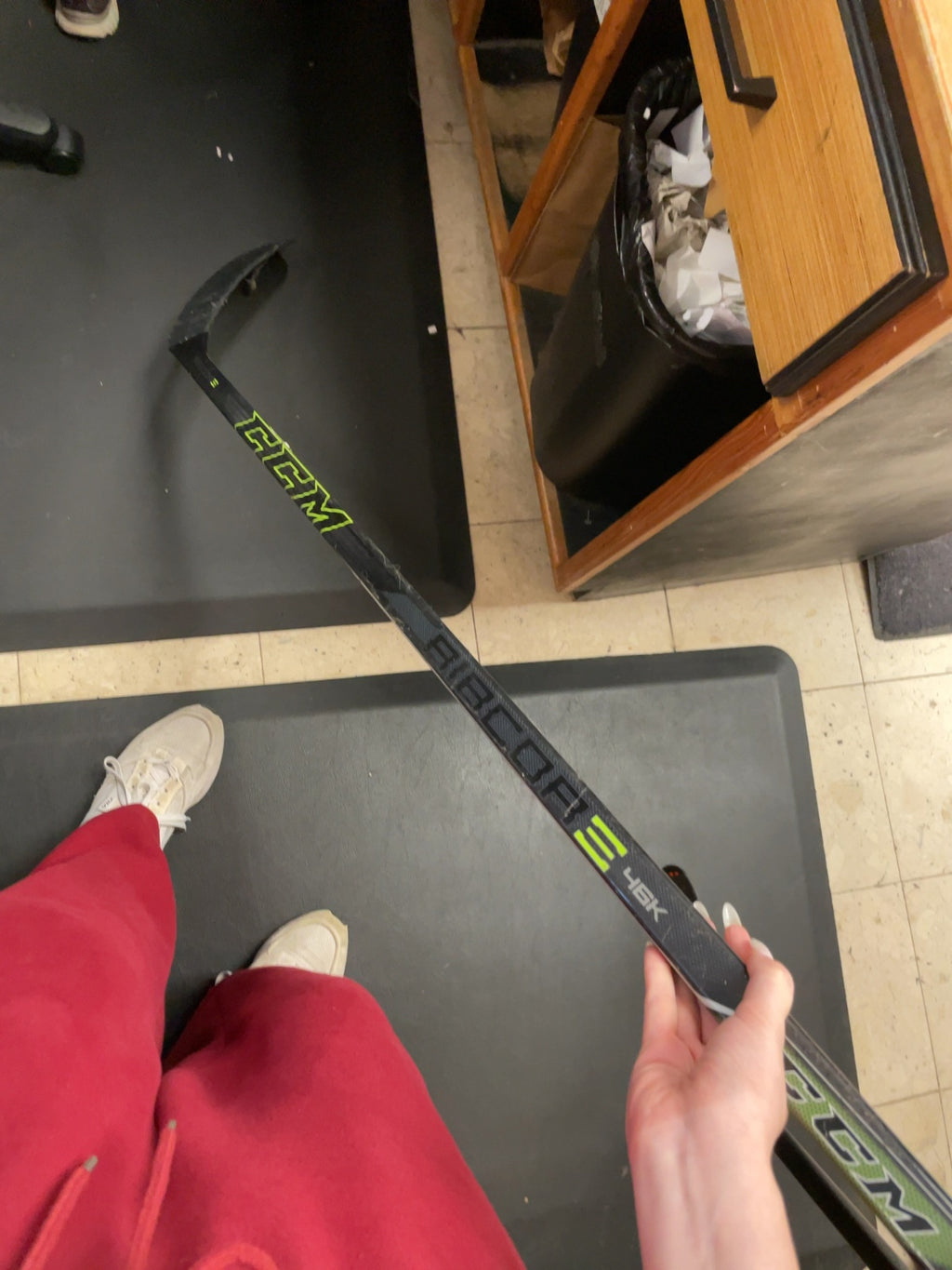 CCM Ribcor 46K 95 Flex P38 Senior Ice Hockey Stick