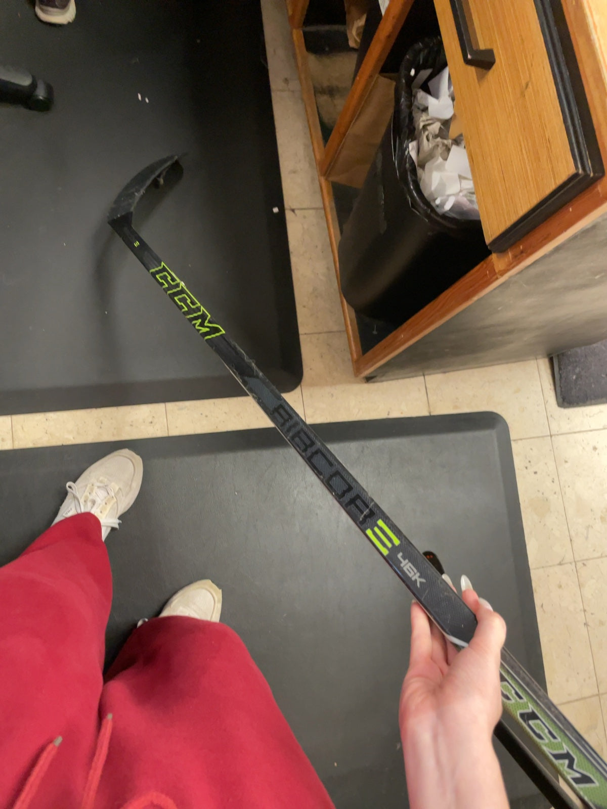 CCM Ribcor 46K 95 Flex P38 Senior Ice Hockey Stick