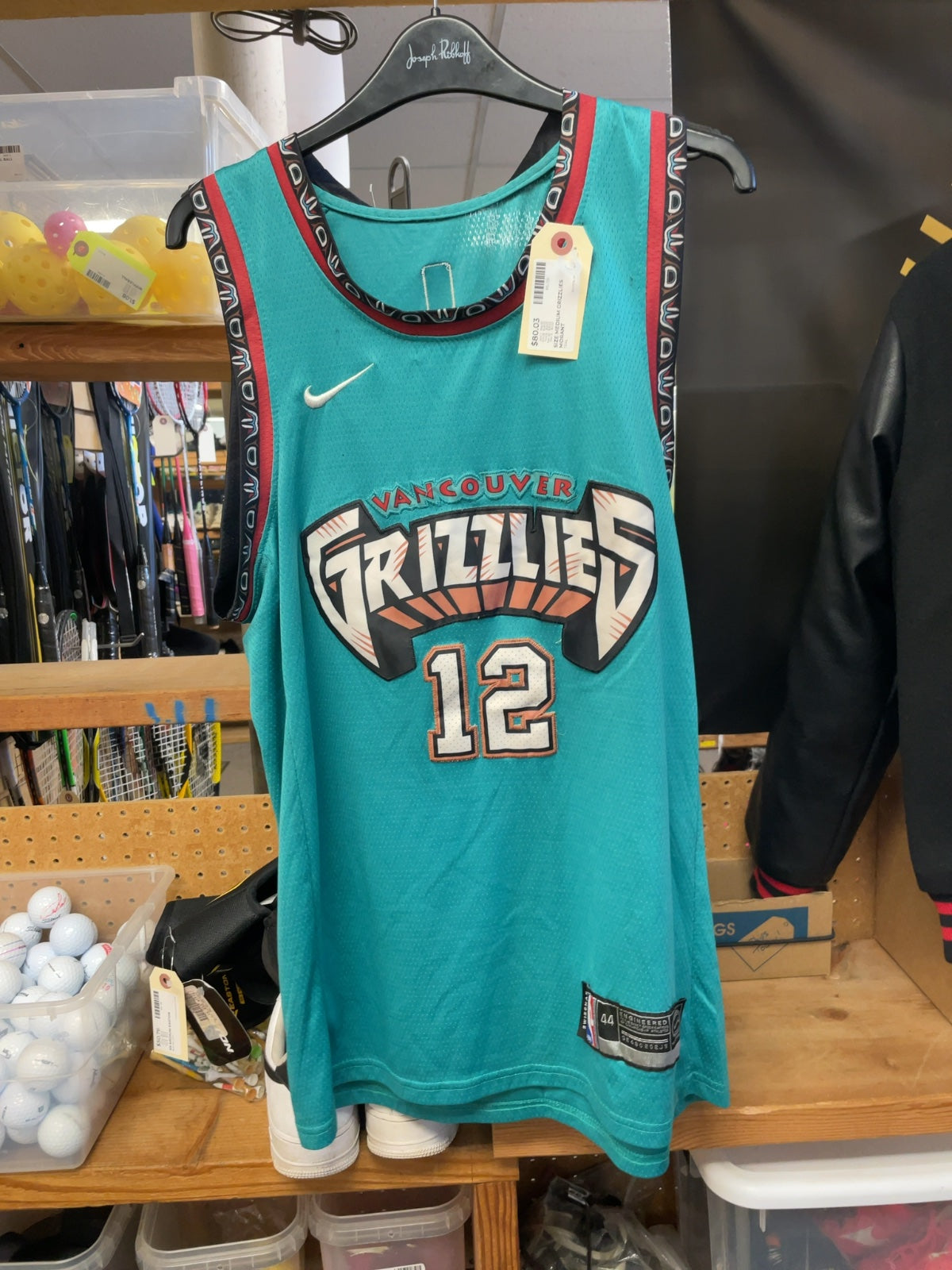 Nike Vancouver Grizzlies Ja Morant Hardwood Classics Jersey Size M
