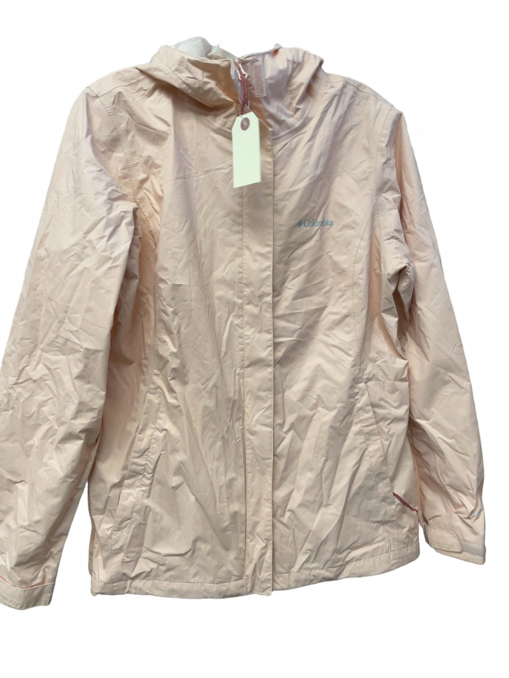 Columbia Omni-Tech Rain Jacket Size M Pink