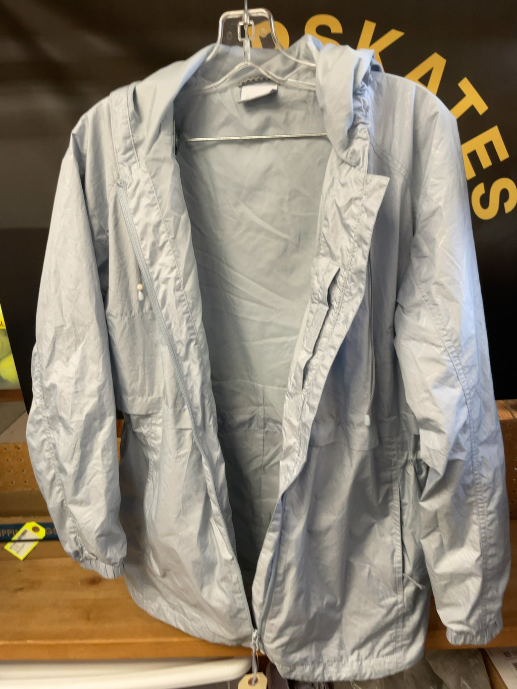 Columbia Hooded Full Zip Jacket Shell Size M