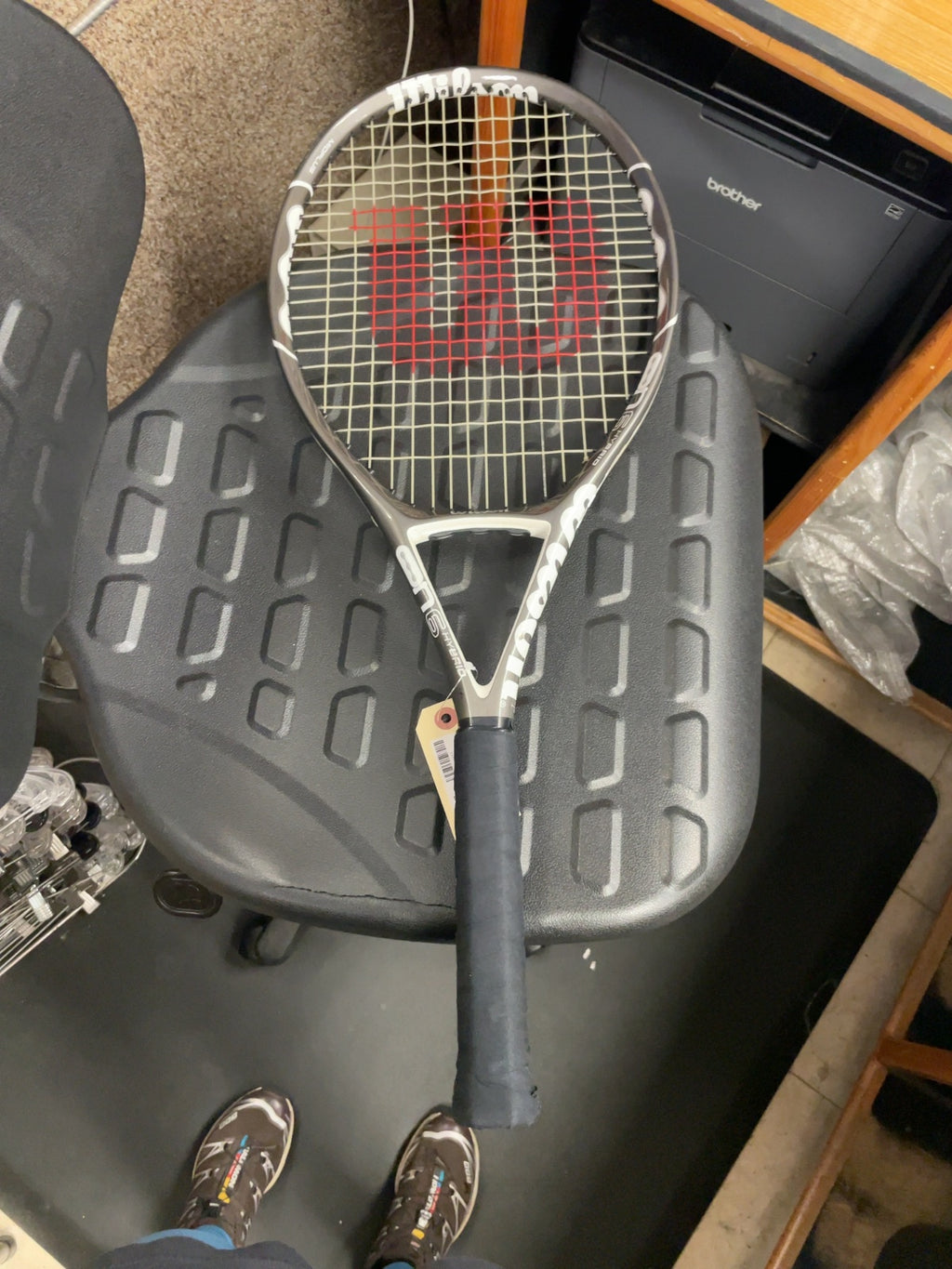 Wilson [K] Six Hybrid Tennis Racquet