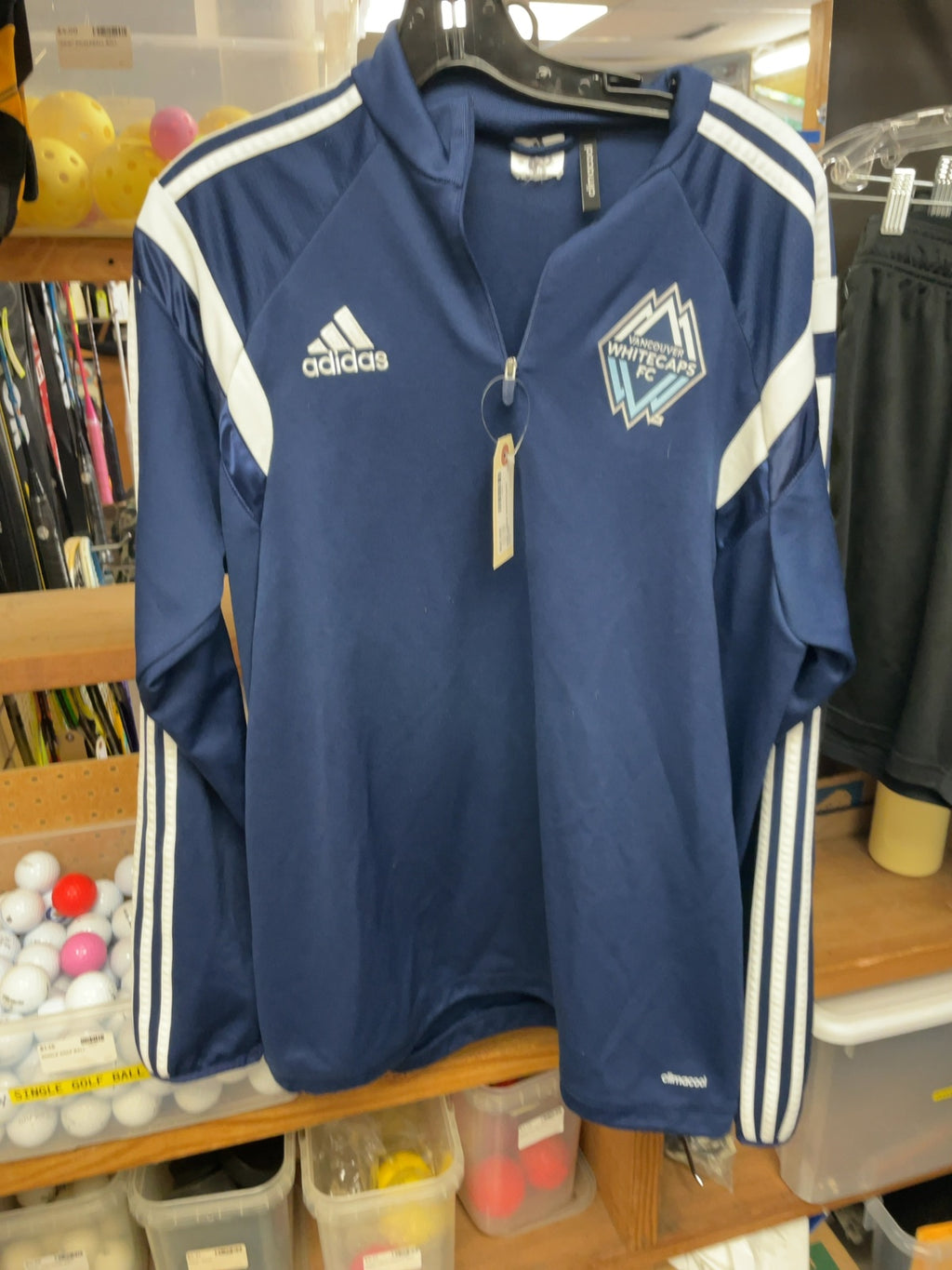 Adidas Vancouver Whitecaps FC Climacool Training Top Size L