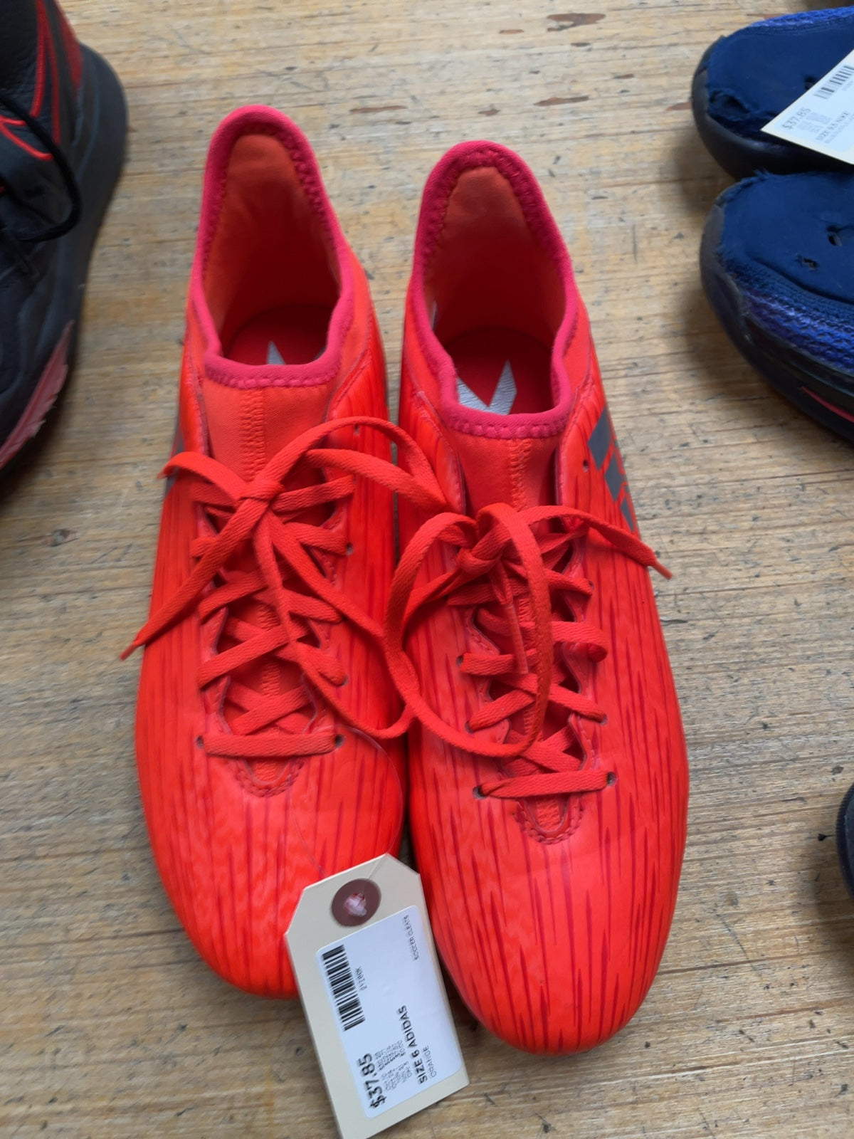 Adidas X Size 6 Soccer Cleats