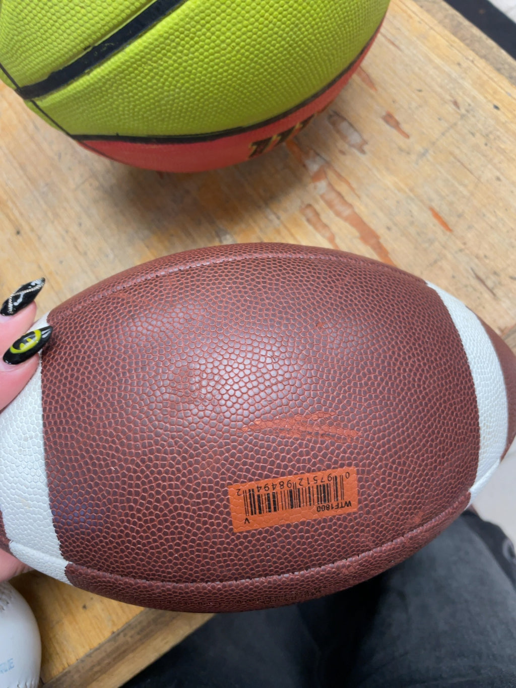 Wilson CFL WTF1800 Football