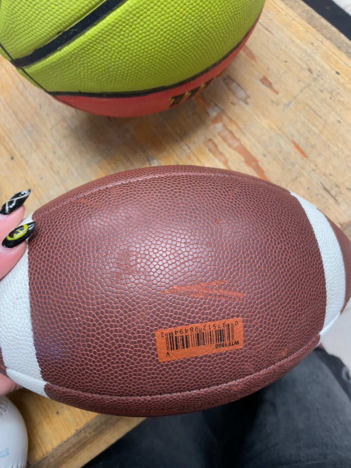 Wilson CFL WTF1800 Football
