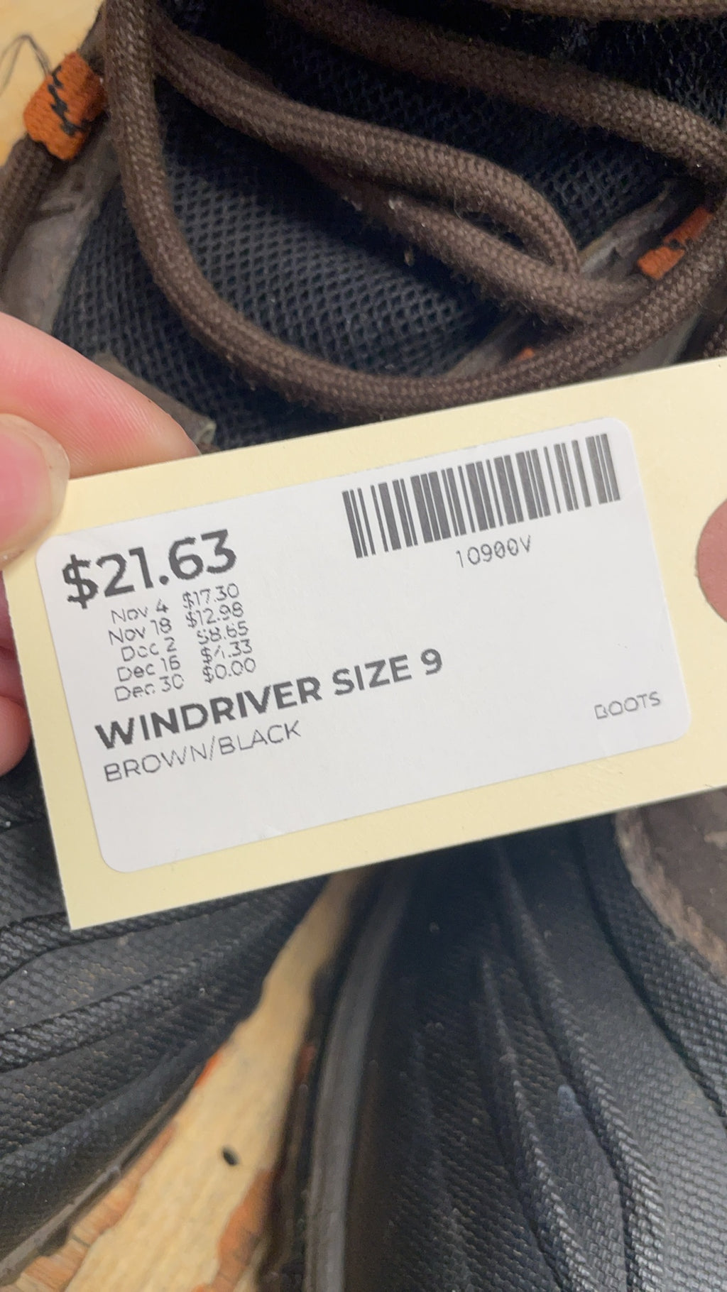 WindRiver T-Max Heat Size 9 Winter Boots