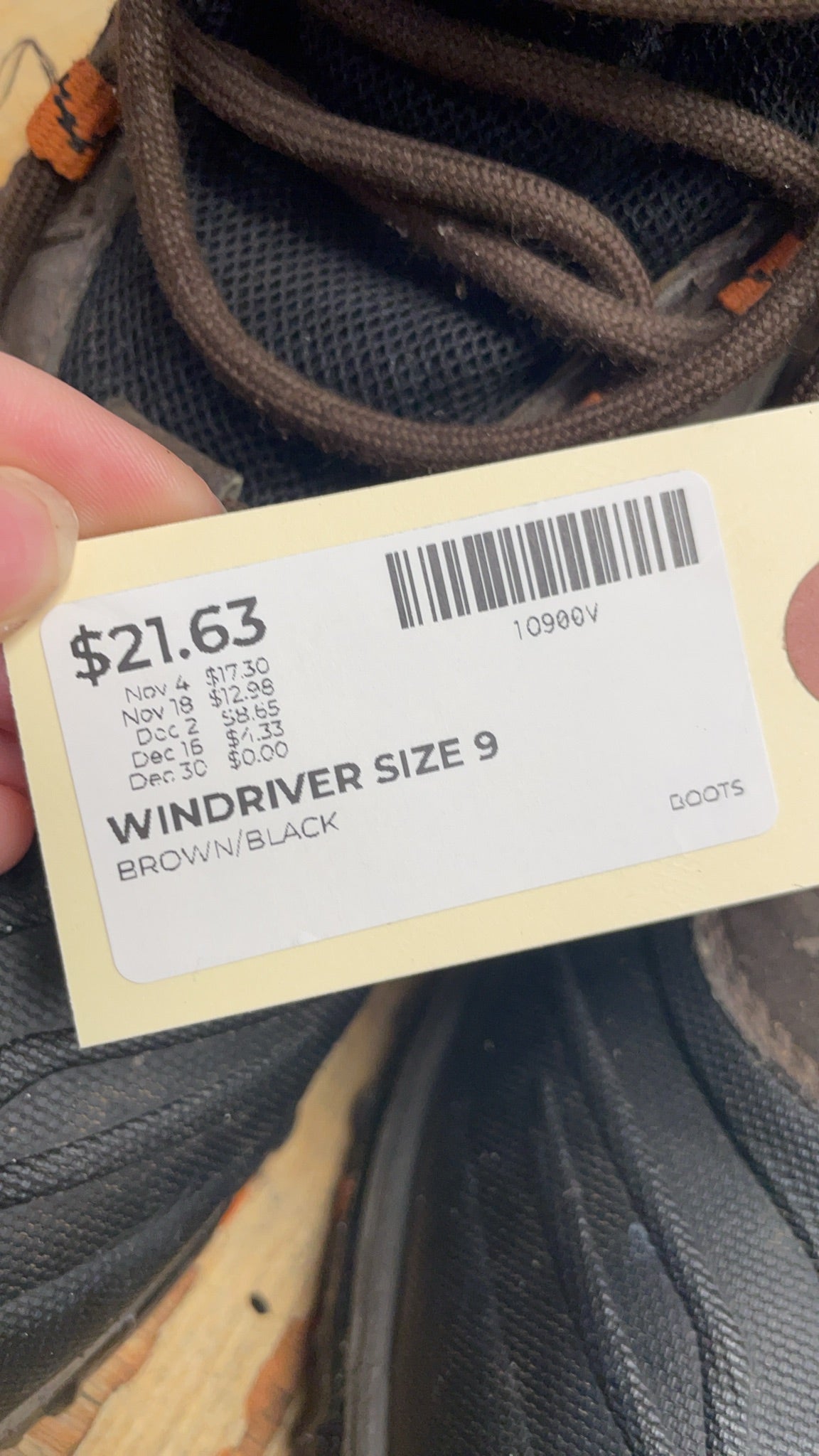WindRiver T-Max Heat Size 9 Winter Boots