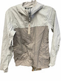 MEC Hooded Rain Jacket Women's Size S Grey