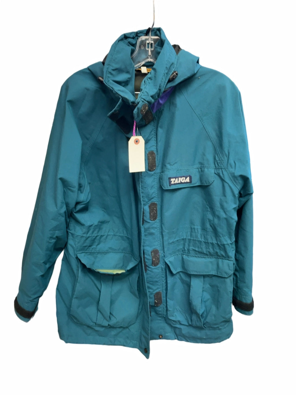 Taiga Gore-Tex Hooded Rain Parka Jacket Size M