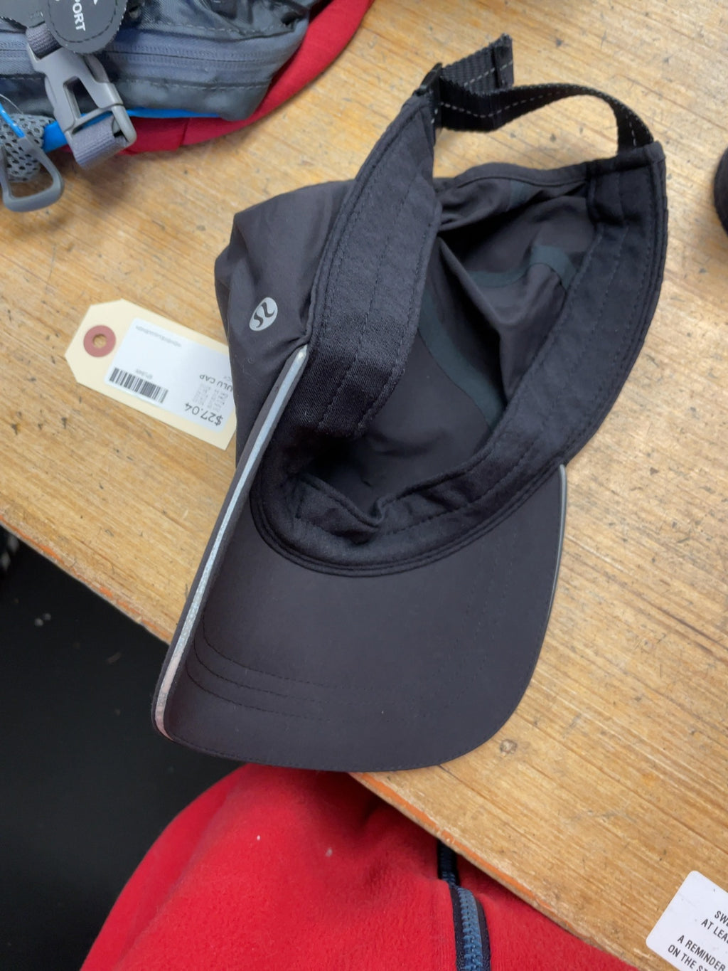 lululemon Running Cap One Size Black