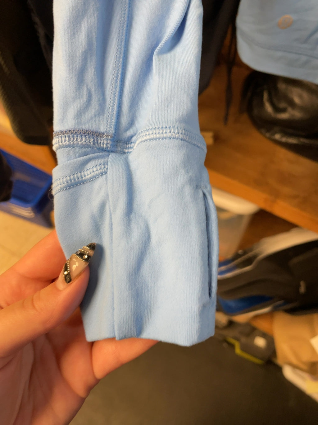 Lululemon Swiftly Tech Long Sleeve Shirt Size 2 Blue