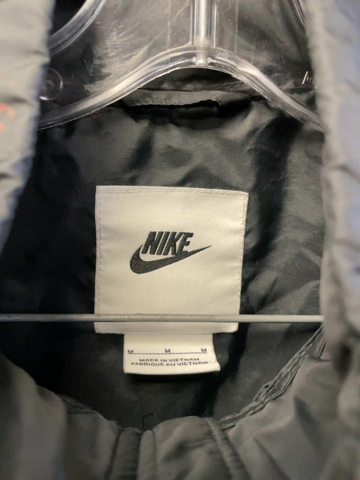 Nike Size M Lightweight Quilted Jacket