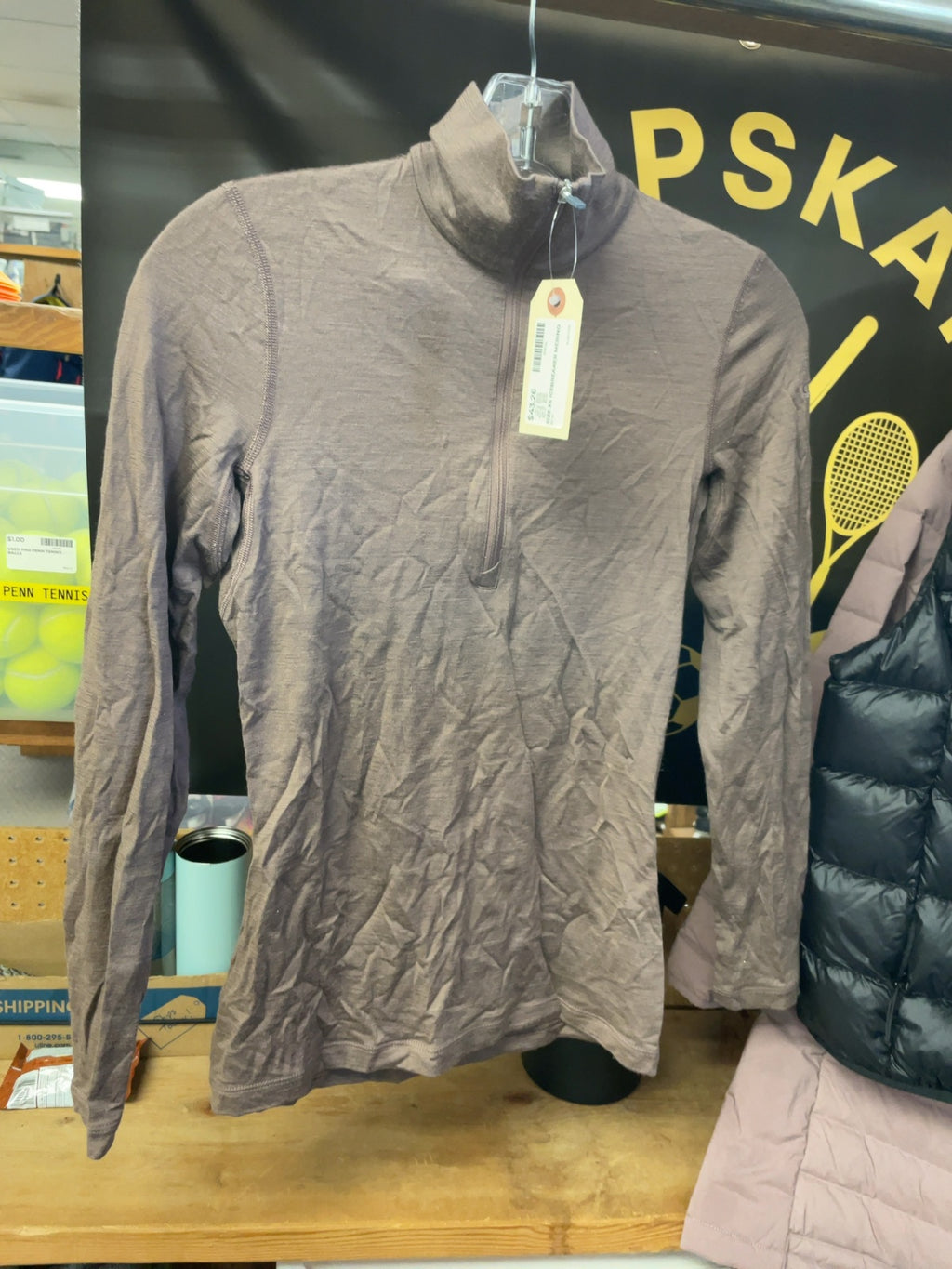 Icebreaker Merino 200 Size XS Half Zip Base Layer Top