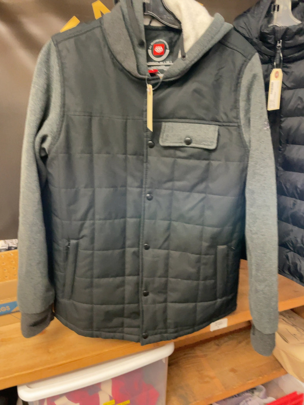 686 infiDRY Hooded Quilted Jacket Size S