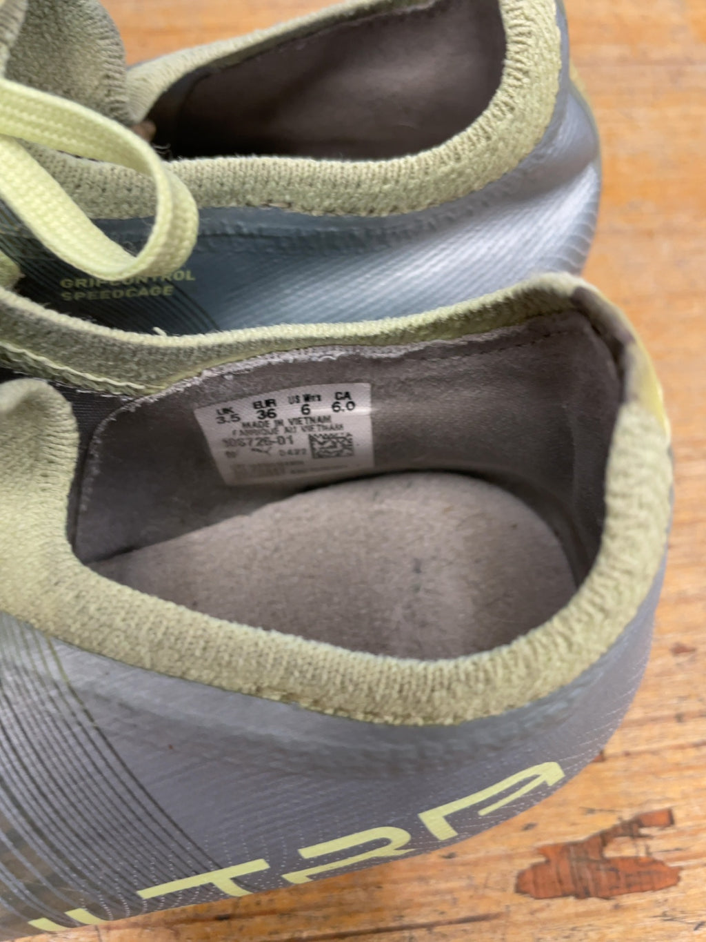 Puma Ultra Size 6 US Soccer Cleats