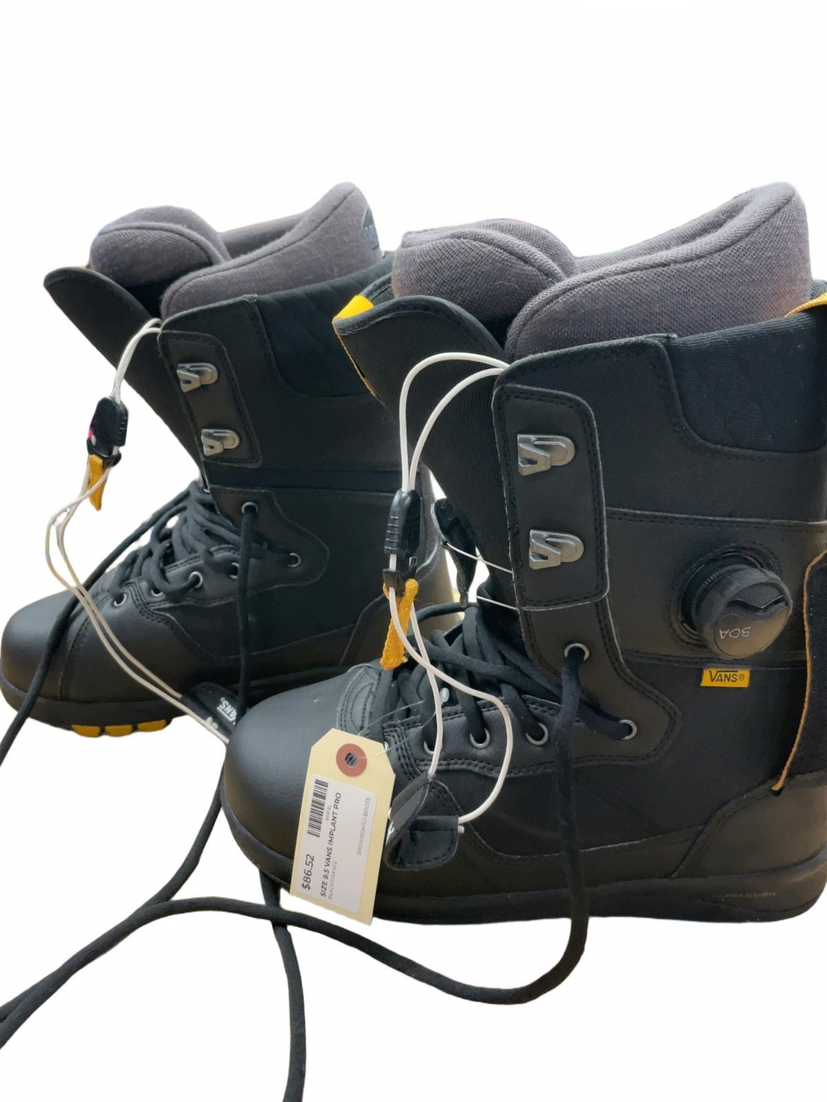 Vans Implant Pro Size 9.5 Snowboard Boots