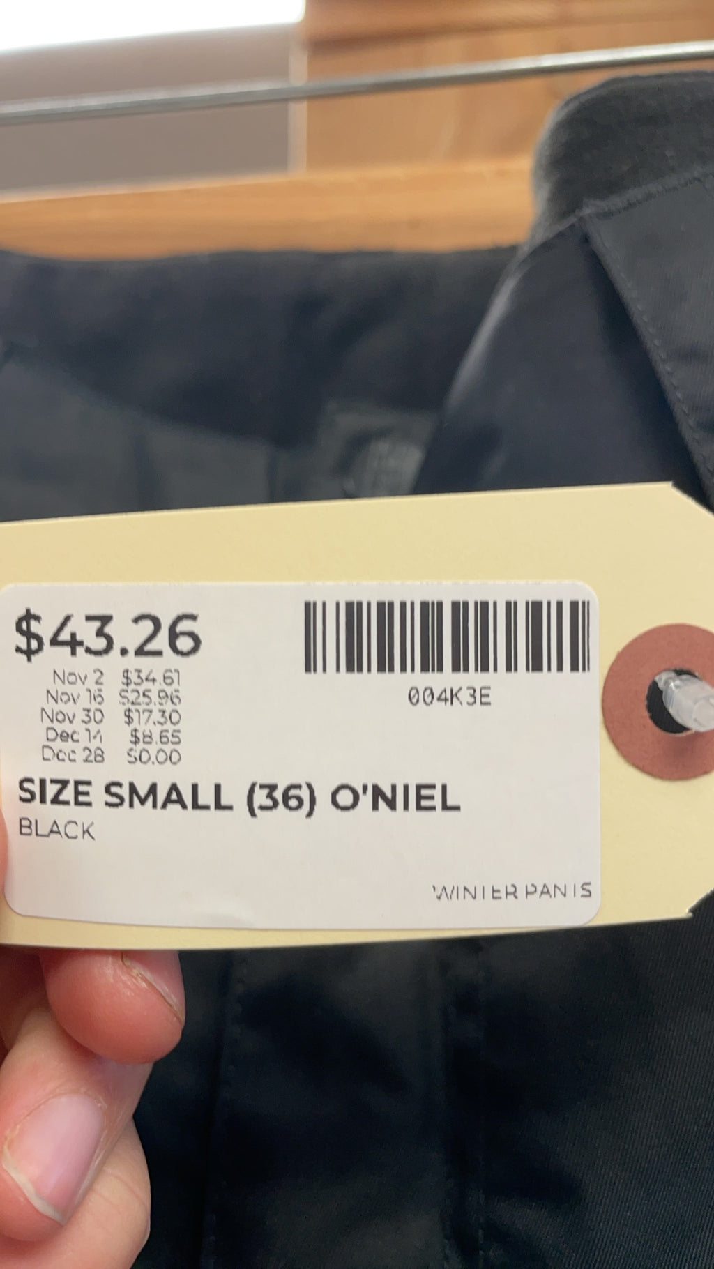O'Neill Escape Series Size S Snow Pants