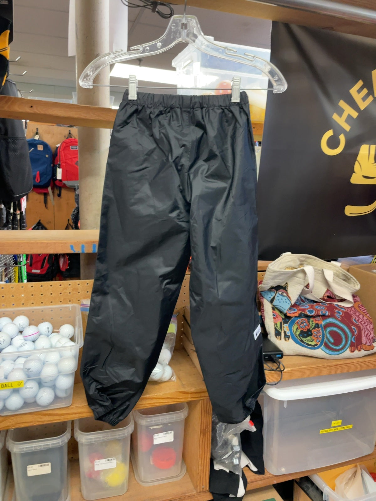 MEC Youth 8 Rain Pants Black